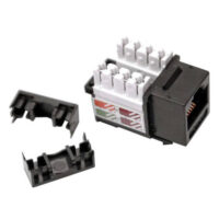 LEXI net Cat 5e UTP DUAL + oko černý KSL5EUTPB Keystone