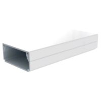 LH 40X20_HD Lišta hranatá délka 2m bílá Kopos