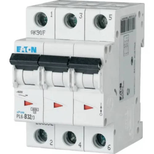 Jistič B32/3 – 6 kA PL6 286592 32A Eaton