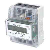 Eleman 1008830 Elektroměr EDIN 341L, 80A, 4,5mod., LCD, 3-fáz., 1-tar., podružný