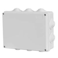 Malpro S-BOX 406 Krabice, 190x140x70 mm, 10 průchodek IP56 šedá