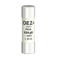 Pojistka PV14 vel.14×51 06738 gG 63A OEZ