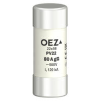 Pojistka PV22 vel.22×58 06754 gG 80A OEZ