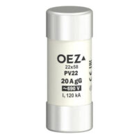 Pojistka PV22 vel.22×58 06742 gG 20A OEZ