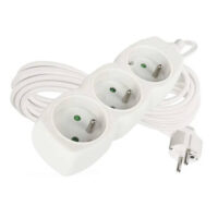 Emos P0317 Prodlužovací kabel 7 m 3 zásuvky bílý PVC 1mm2