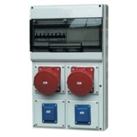 Scame 632.3122 Rozvaděč nejištěný 632 1x32A, 1x16S 2x230V