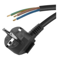 Emos S18312 Flexo šňůra PVC 3x 1,0mm2, černá 2m
