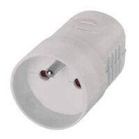 Emos P0042 Zásuvka pro prodlužovací kabel, bílá